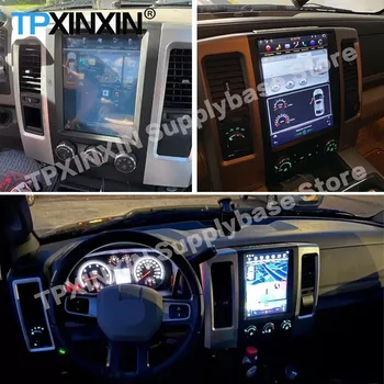 Головное устройство интеллектуальной системы автомобиля с экраном Android для Dodge RAM 1500 2500 2008 2009 2010 2011 2012-2018 2019 GPS Навигация Радио Изображение 2
