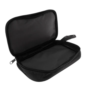 Водонепроницаемая противоударная сумка для мультиметра, черная холщовая сумка, мягкая для чехла для цифрового мультиметра серии UT, 20x12x4 см