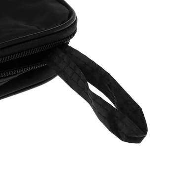 Водонепроницаемая противоударная сумка для мультиметра, черная холщовая сумка, мягкая для чехла для цифрового мультиметра серии UT, 20x12x4 см Изображение 2