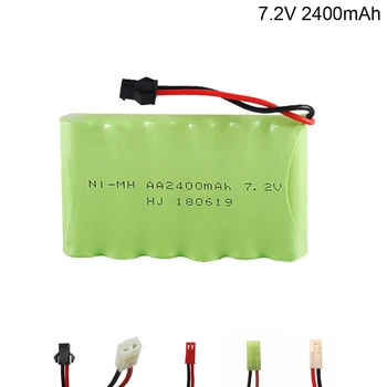 7,2 В 2400 мАч NIMH аккумуляторная батарея nimh 7,2 В aa nimh аккумулятор ni-mh 7,2 В для дистанционного управления электрическим игрушечным инструментом лодка автомобильные запчасти