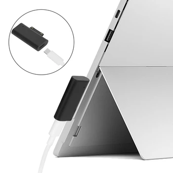 Конвертер Штекеров Быстрой Зарядки Type C Female PD Для Surface Pro 3 4 5 6 7 Book Connector, USB C Female-Адаптер Surface Изображение 2