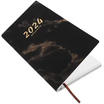 A6 The Notebook 2024 Год, Блокнот, Декоративная повестка Дня, Еженедельный планировщик, бизнес-планирование, Студенческий блокнот, Расписания, Школьный офис