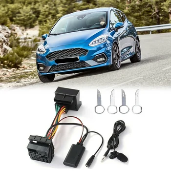 Автомобильный аудио кабель-адаптер Bluetooth для Ford Fiesta Focus Mondeo Kuga Sony 6000CD Radio Musik Stream Изображение 2