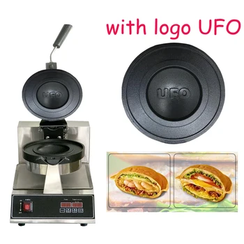 Коммерческий цифровой тип UFO для приготовления бургеров на гриле, блюдце, пресс для сэндвичей, машина для производства Джелато Панини, электрические вафли для мороженого