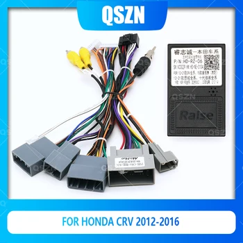 QSZN DVD Canbus Box HD-RZ-06 Адаптер для Honda CRV Android 2 din Жгут Проводов Кабели Автомобильного Радио Стерео 2 din