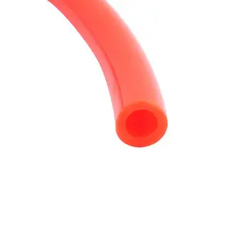 гибкий пневматический Полиуретановый шланг PU размером 5 мм x 8 мм Оранжевого цвета длиной 10 м Изображение 2