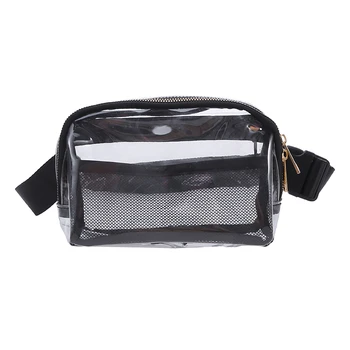 Женская поясная сумка, поясная сумка, Прозрачная нагрудная сумка, водонепроницаемые сумки для хранения мобильных телефонов, высококачественные сумки Изображение 2
