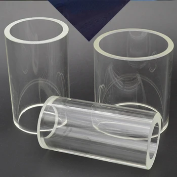Настройте трубку из боросиликатного стекла OD50X600X8,5 мм, Химический трубопровод, Стеклянную чашку для кипячения, термостойкую Изображение 2