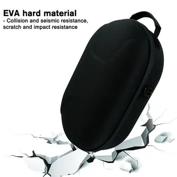 Переносная сумка для хранения EVA-ремешка для Meta Quest 3 Case Box с плечевым ремнем U2I4 Изображение 2
