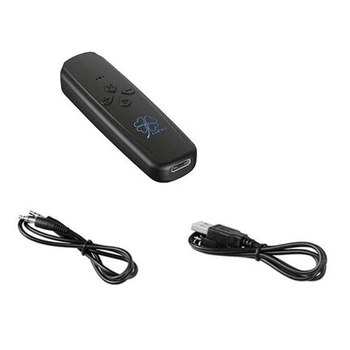 Беспроводной приемник-передатчик Bluetooth 5.2 2-в-1 автомобильный Bluetooth-накопитель для телевизора, компьютера, аудиоадаптера Bluetooth