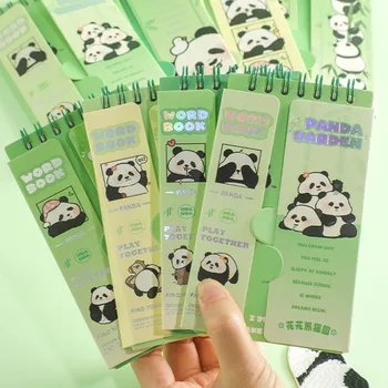 Ежедневник с принтом панды, записная книжка для заметок, итоговый блокнот, подходящий для офиса, школьных принадлежностей. Изображение 2