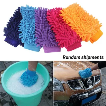 Перчатки для автомойки, полотенце для мытья стеклоочистителя, Рукавица для автоматической мойки пыли, перчатка для чистки из микрофибры, перчатка для защиты от царапин, перчатка для обслуживания автомобиля