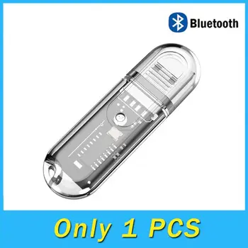 USB Bluetooth 5.3 Адаптер Беспроводной Bluetooth Аудио Адаптер Bluetooth Аудиоприемник Разъем для автомобильного компьютера Динамик Гарнитура Изображение 2
