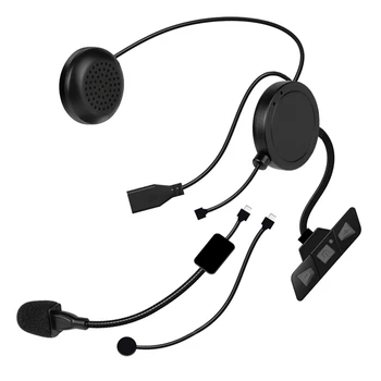 Беспроводная гарнитура Bluetooth 5.2, Стереомузыкальный проигрыватель беспроводной громкой связи с микрофоном для музыкального MP3-плеера