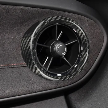Наклейки на рамку воздуховода автомобиля из углеродного волокна для Chevrolet Camaro 2016 2017 2018 2019 Изображение 2