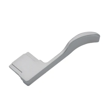 Рукоятка для большого пальца, защита для горячего башмака из алюминиевого сплава для Sony A7C, ручка для защиты от горячего башмака, ручка для упора, серый