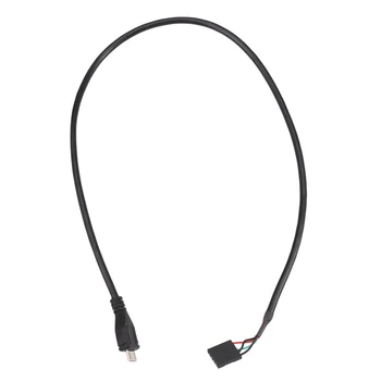 (10 шт.) 50 см 5-контактный разъем материнской платы К разъему Micro-USB-адаптера Dupont Extender Cable (5Pin / Micro-USB) Изображение 2
