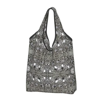 Модные красивые сумки для покупок из горного хрусталя Kawaii Shopper, сумка-тоут, ювелирная сумка с бриллиантами