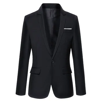 Z519 -Новый мужской осенний свободный костюм небольшого размера, корейская версия модной куртки для отдыха в британском стиле west jacket Изображение 2