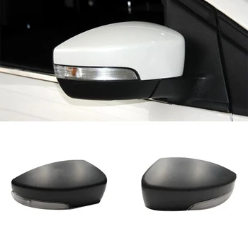 Крышка зеркала заднего вида автомобиля с поворотной сигнальной лампой для Ford Escape Kuga Ecosport 2013-2019 без лампы накаливания