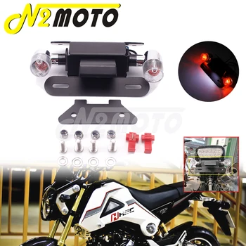 Фиксатор заднего крыла мотоцикла, держатель номерного знака, светодиодный фонарь, Задний кронштейн для Honda MSX 125 Gorm/Monkey 2013 2014 2015