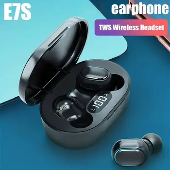 E7S TWS Беспроводные Наушники Bluetooth Наушники Для iPhone Xiaomi Samaung HIFI Без Потерь Звуковые Гарнитуры Спортивные Наушники Смартфоны