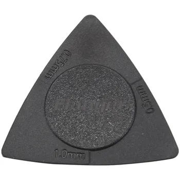 Фланец 10шт Треугольные медиаторы 1.0 0.75 0.5 мм из ПК + ABS Черный