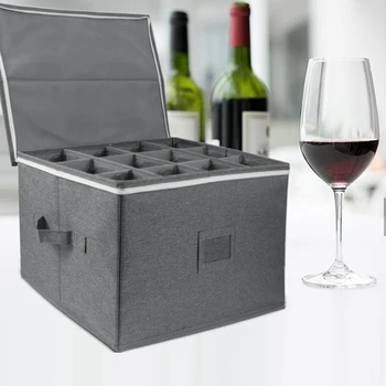 Ящик Для Хранения Бокалов Для вина Складной Ящик Для Хранения Бокалов