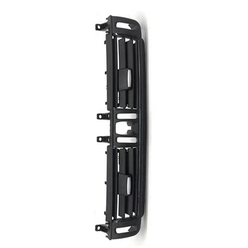 Центральная консоль приборной панели автомобиля, Решетка радиатора кондиционера, Черный ABS Автомобильные аксессуары для BMW X5 F15 2013-2018 Изображение 2