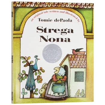Стрега Нона Томи деПаола, Детские книги для детей 3, 4, 5, 6 лет, Английская книжка с картинками, 9780671666064