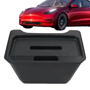 Коробка для хранения в автомобиле Tesla Model Y, Багажник, Коробка для хранения на задней центральной консоли, Органайзер, Перегородка для хранения и сортировки