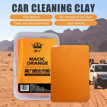 НОВАЯ Грязь Для Мойки Автомобилей orange AutoMagic Clean Clay Bar для Волшебной Очистки Деталей Автомобилей Clay Detailing Care Техническое Обслуживание Автокраски