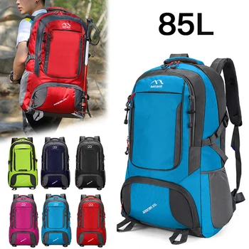 85 л Новый мужской рюкзак, многофункциональный спортивный рюкзак большой емкости, сумка для компьютера, водонепроницаемая дорожная сумка для альпинизма