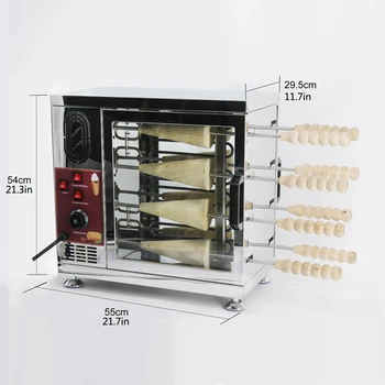 Европейская коммерческая машина для закусок, машина для выпечки печного торта, Электрическая коммерческая машина для выпечки хлеба Изображение 2