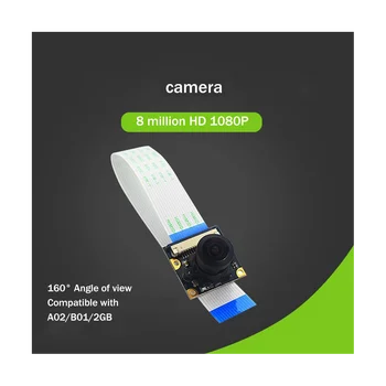 Для Модуля камеры Jetson Nano/Xavier NX IMX219 8MP 3280X2464 HD-Камера с Широким Углом обзора 160 ° Без Камеры Ночного Видения Изображение 2