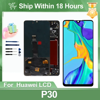 Оригинальный OLED Для Huawei P30 ЖК-дисплей ELE-L29 ELE-L09 ELE-L04 ЖК-сенсорный Экран Digitizer Замена дисплея P30 в сборе