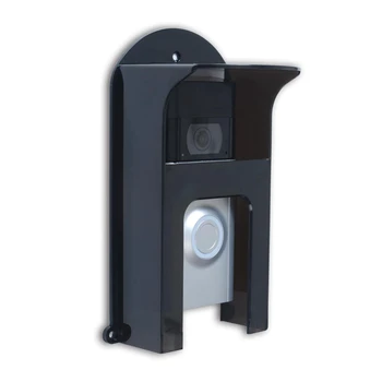 Пластиковый дождевик для дверного звонка Подходит для моделей Ring, водонепроницаемый защитный экран для дверных звонков, Видеодомофоны