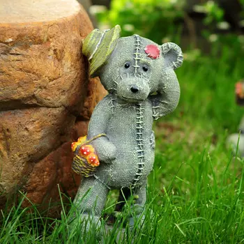 Садоводство моделирование двора животное медведь детский орнамент украшение дома мебель для детского сада бесплатная доставка