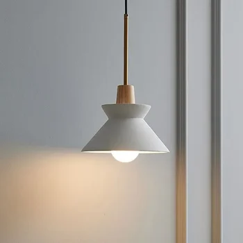 Подвесные светильники Nordic Cement, светодиодные лампы для гостиной, спальни, кабинета, столовой, декоративных небольших подвесных светильников для помещений