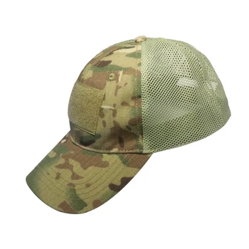 Тактический сетки армия кепка спорта на открытом воздухе военные кепки камуфляж камуфляж охоты шляпа шляпы для мужчин взрослых кепка на весну лето