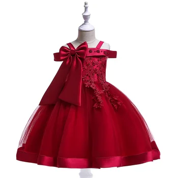Модное однотонное платье принцессы для девочек, кружевное сетчатое вечернее платье без рукавов для девочек, летние детские вечерние платья для девочек 4-12 лет