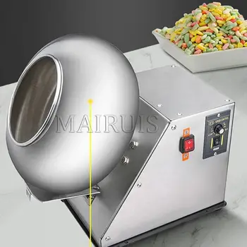 Электрическая Коммерческая машина для нанесения покрытия арахисовым сахаром, машина для нанесения шоколадного покрытия на таблетки из нержавеющей стали, машина для полировки пленочного покрытия