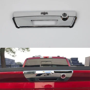 Отделка ручки двери заднего багажника автомобиля, отделка крышки Для Ford F150 2021 + Внешнее Автоматическое формование ABS