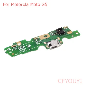 Новый USB Charge Порт Зарядки Док-Разъем Печатной Платы Гибкий Кабель Ремонтная Деталь Для Motorola Moto G5 Порт Зарядки
