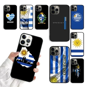 Чехол для телефона с флагом Уругвая для iPhone 15 SE2020 6 7 8 plus XR XS 11 12 mini 13 14 pro max cover coque