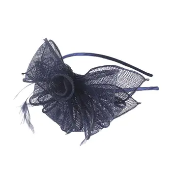 Красивая повязка на голову в форме цветка, аксессуары для волос, повязка на голову для вечеринки, повязка на голову для выпускного вечера