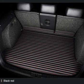 Коврик в багажник автомобиля из искусственной кожи на заказ для Volkswagen VW Golf 8 2020-2022 Golf 7 2014-2020 Детали интерьера, автомобильные аксессуары Изображение 2