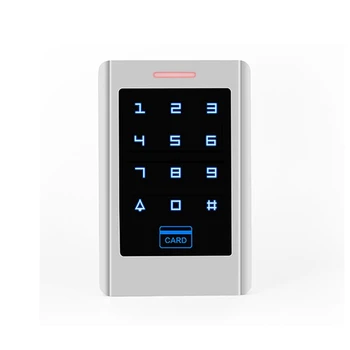 Устройство для контроля доступа с сенсорным управлением, встроенное в устройство для контроля доступа в общественный офис с помощью карты-пароля.