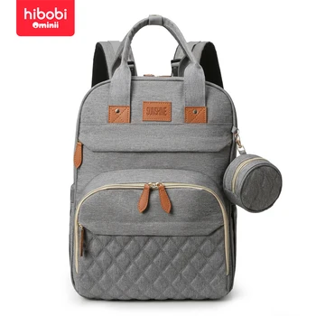 hibobi, складная сумка для мамы большой емкости, прочный и модный детский рюкзак, женская сумка для мамы, сумка для мамы