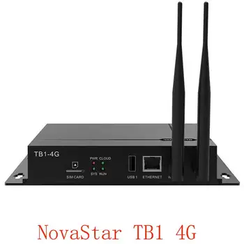 Мультимедийный проигрыватель NovaStar TB1 со светодиодной подсветкой 4G, рекламная система, управление компьютером по сотовому телефону